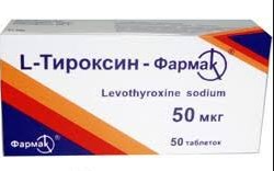 L-Тироксин-Фармак табл. 0,1 мг №50