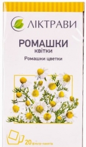 Ромашки цветки цветки 1,5 г фильтр-пакет №20