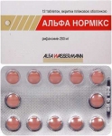 Альфа нормикс табл. п/о 200 мг №12
