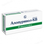 Аллопуринол табл. 300 мг блистер №30