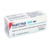 Ацестад табл. шип. 600 мг №10