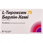 L-Тироксин 75 Берлин-Хеми табл. 0,075 мг №50
